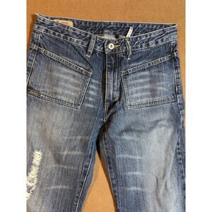 Buffalo David Bitton Jeans Grunge Y2K 30x 28.5 inseam 9.5" leg opening
